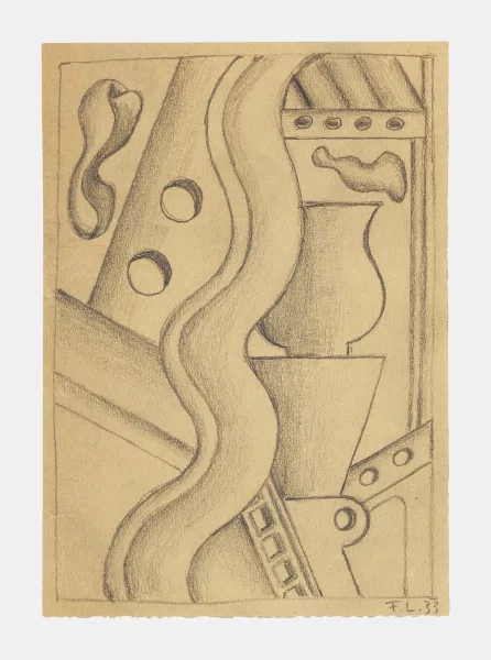 Fernand Léger — Komposition mit Vase