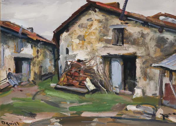 Takanori Oguiss — "Ferme de poisson, Haute-Marne",