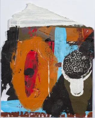 Walter Dahn — Ohne Titel (3 Papierarbeiten), 1988–1991