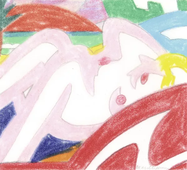 Tom Wesselmann — Study for Sunset Nude (1960 Judy), 2002