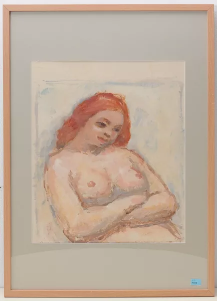 Marcel Słodki — Frau mit roten Haaren