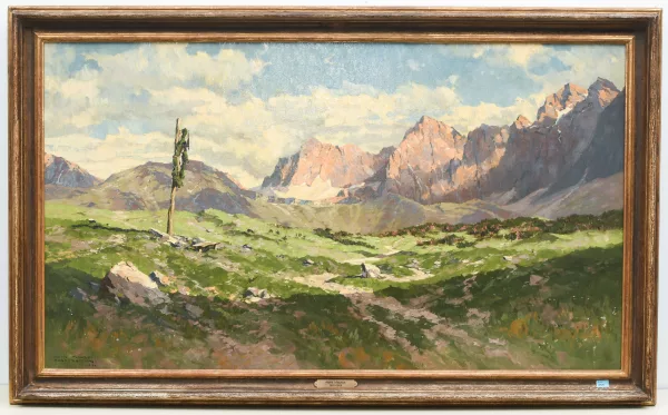 Hans Maurus — Ansicht des Wilden Kaisers, Tirol