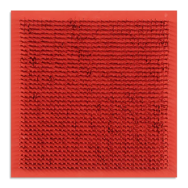 Bernard Aubertin — Tableau clous, 1968