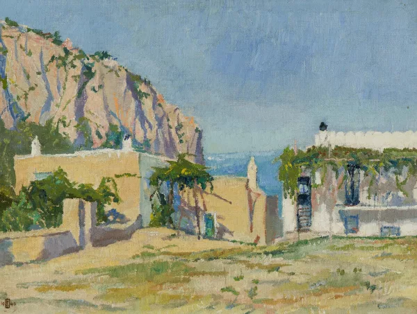 Renato Tomassi — Haus vor südlicher Steilküste