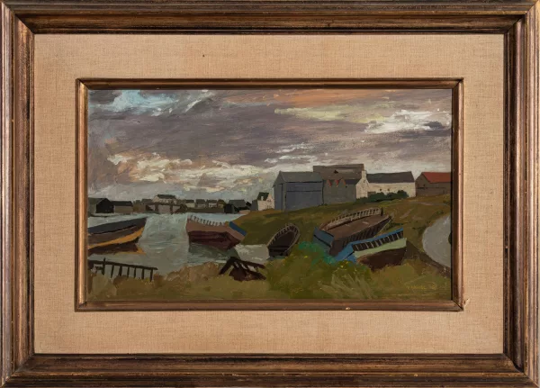 Grégoire Michonze — Vue d'un port