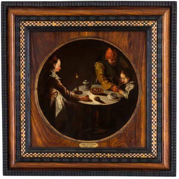 Jacques Callot — D'après Jacques Callot — La Sainte Famille à table