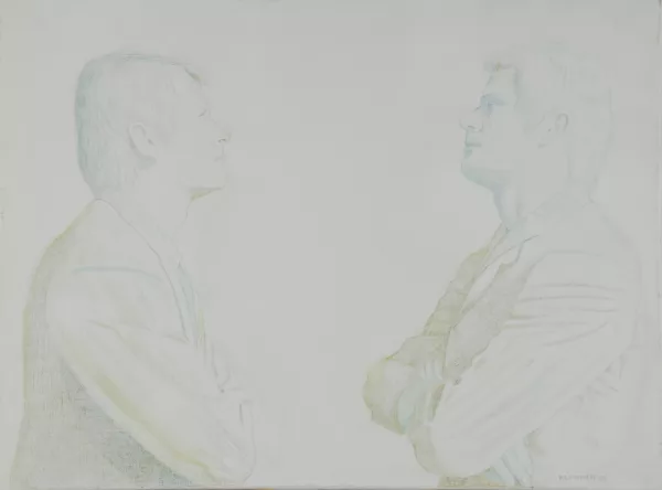 Robert Klemmer — Klemmer in Betrachtung eines Klemmers, 1968