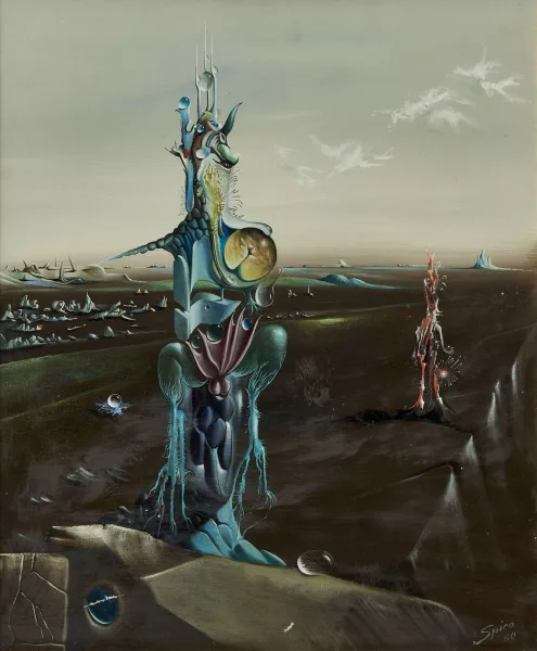 Georges Spiro — Composition surréaliste