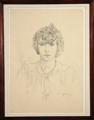 Rudolf Schlichter — Frau mit Halskette (Speedy), 1930/31