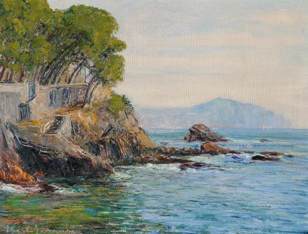 Berto Ferrari — Küste bei Nervi