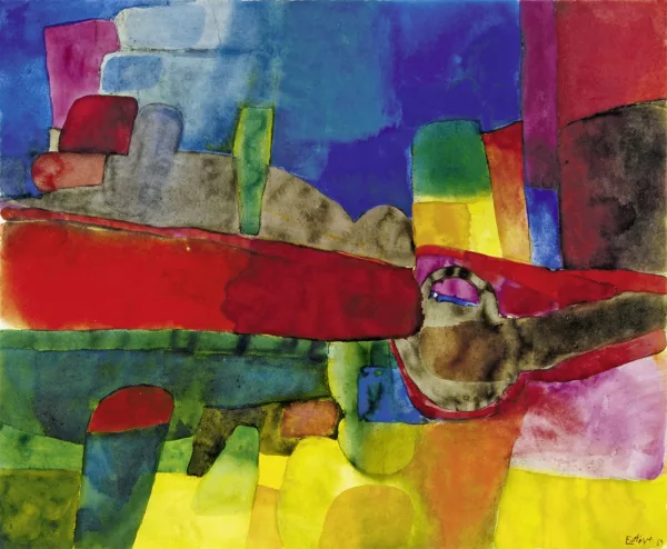 Maurice Estève — Composition (1013-A-1969), 1969