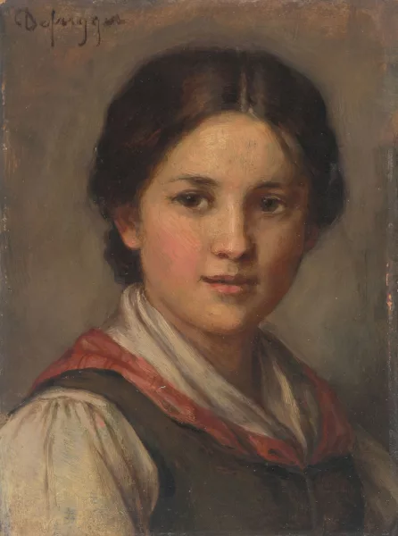 Franz Defregger — Dirndl