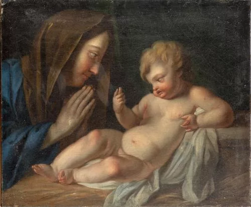 Lubin Baugin — Madone à l'enfant