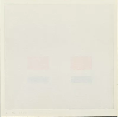 Antonio Calderara — Sans titre, 1970