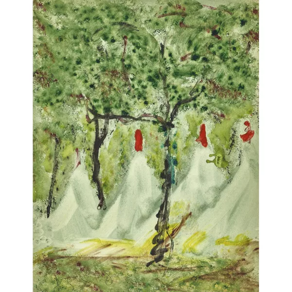Anatoly Zverev — Paysage avec arbres