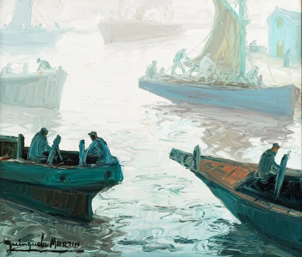 Benito Quinquela Martín — "Dia de Niebla"