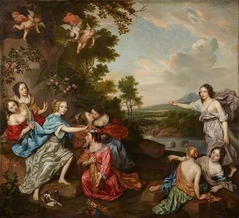 Jan Mytens — Die Bekränzung des Mirtillo