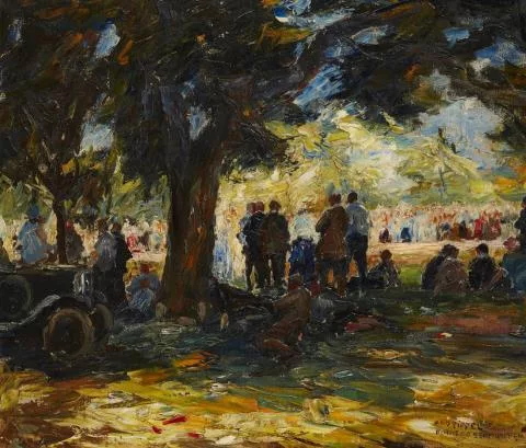Otto Pippel — Autorennen im Forstenrieder Park
