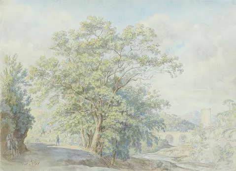 Johann Georg von Dillis — Landschaft in den Albaner Bergen