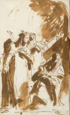 Giambattista Tiepolo — La Vierge à l’Enfant et deux saints