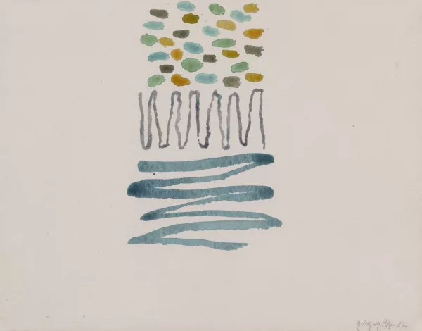 Giorgio Griffa — Sans titre, 1982