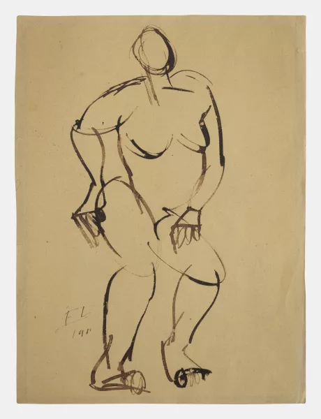 Fernand Léger — Aktstudie