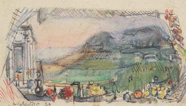 Alexander Labas — Escise for the national agricultural exhibition of the UdSSR