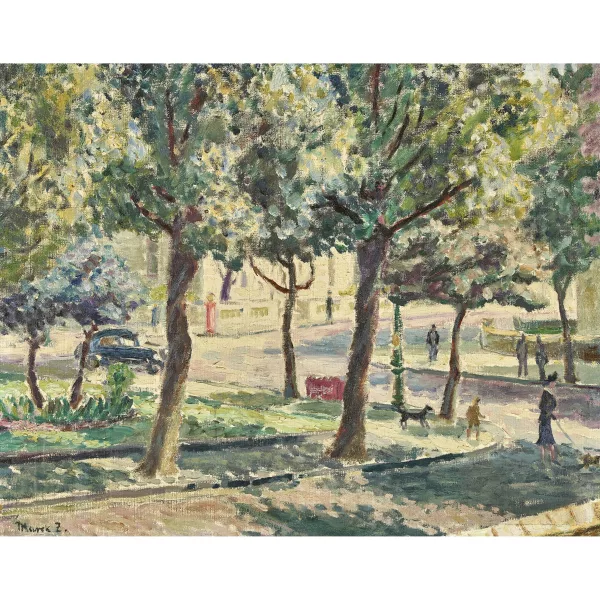 Marek Żuławski — Parkanlage in London.