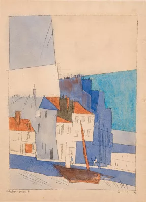 Lyonel Feininger — Quimper I, 1932