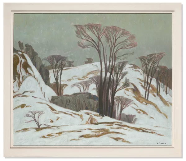 A. J. Casson — Winter in the Albion Hills
