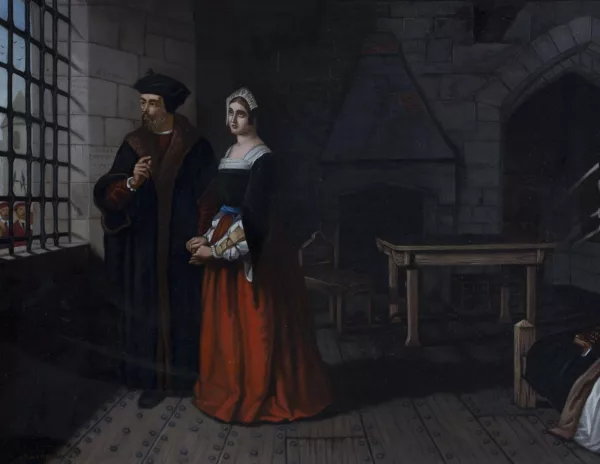 John Rogers Herbert — Sir Thomas More and his daughter