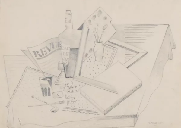 Rudolf Ausleger — Nature morte, 1924