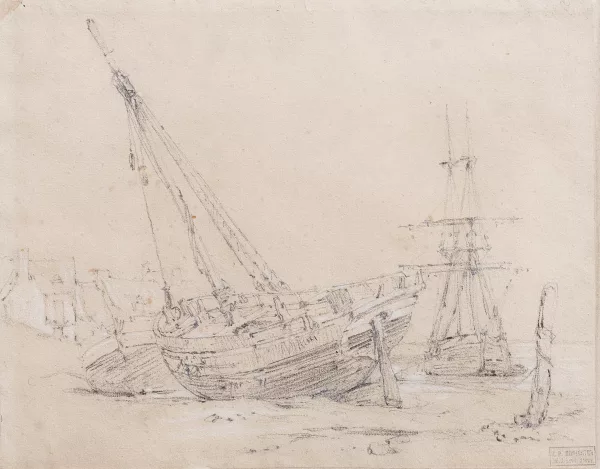 Richard Parkes Bonington — Marée basse