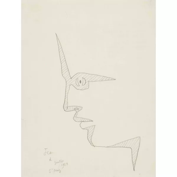 Jean Cocteau — Kopf