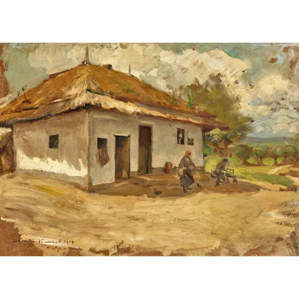 Nicolae Vermont — Ferme en Roumanie.