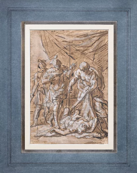Étienne Parrocel — La mort de Lucrèce (?),