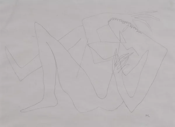 Henri Laurens — Femme couchée au bras levé, um 1949