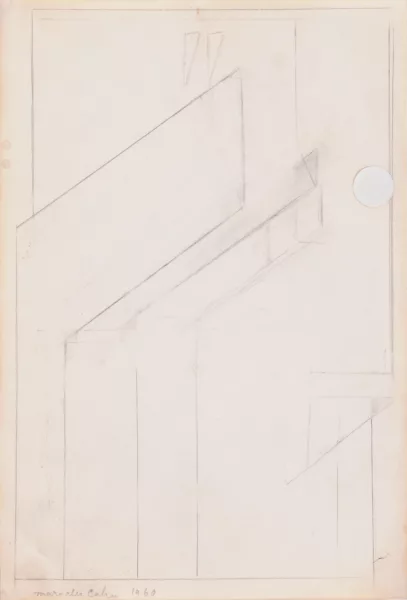 Marcelle Cahn — Sans titre, 1960