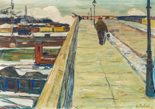 Arnold Balwé — Brücke über die Schienen II, 1931