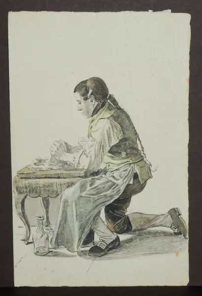 Georg Melchior Kraus — Attribué à Kraus, Georg Melchior — Zugeschrieben Der Töpffer