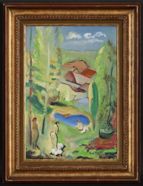 Charles Lapicque — Baigneuses no. 6