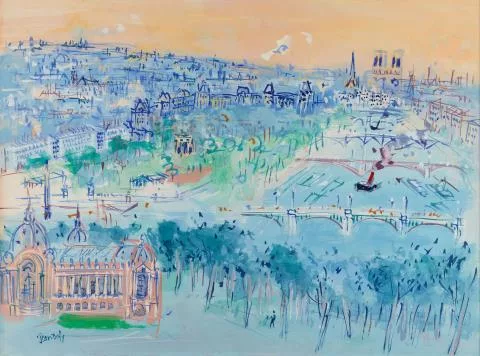 Jean Dufy — La Seine et le Petit Palais