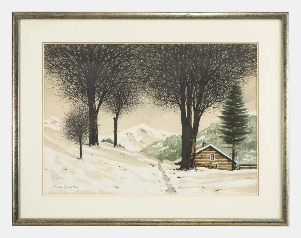 Jacques Deperthes — Chalet à la montagne