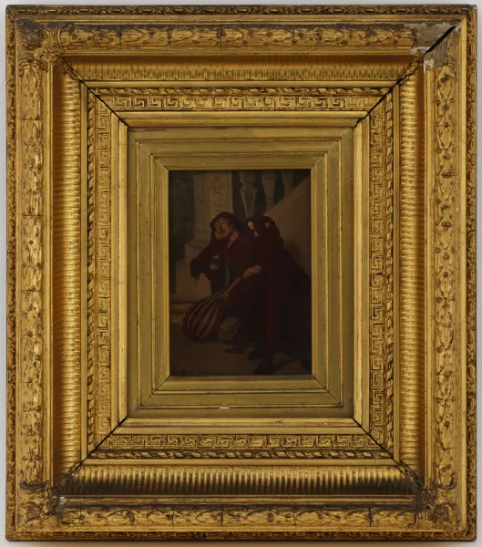 Théodore Reh — Joueur de luth endormi