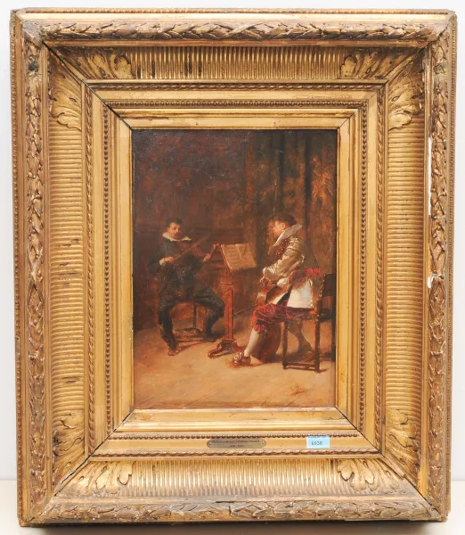 Charles François Pécrus — Die Musikstunde