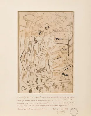 Fernand Léger — Verdun / Place des Armes, 1915