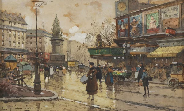 Eugène Galien — Place de la République