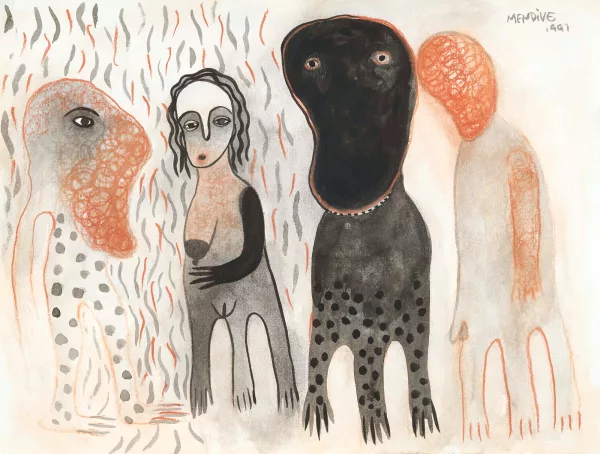 Manuel Mendive — Sans titre, 1997