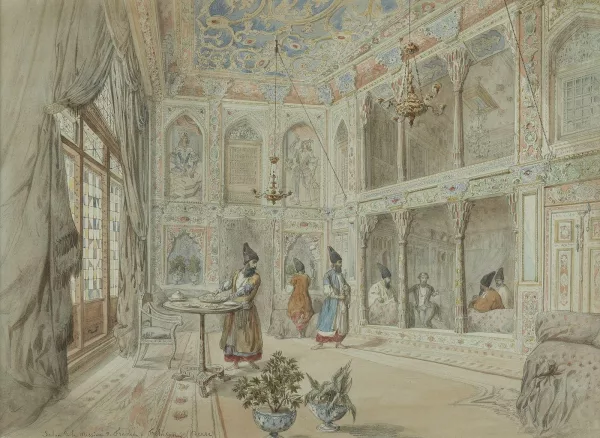 Jules Laurens — Salon de la mission de France à Téhéran