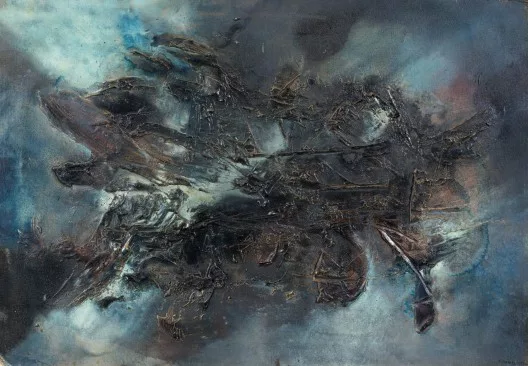 Nikos Kessanlis — Terra e cielo, 1959